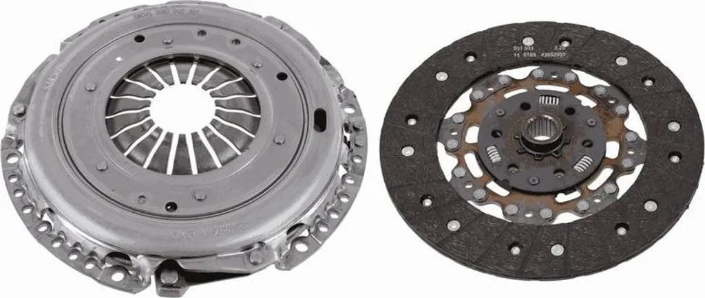 Kit d'embrayage renforcé SACHS 3000 970 120 - Fiabilité OE 6606035 Zafira