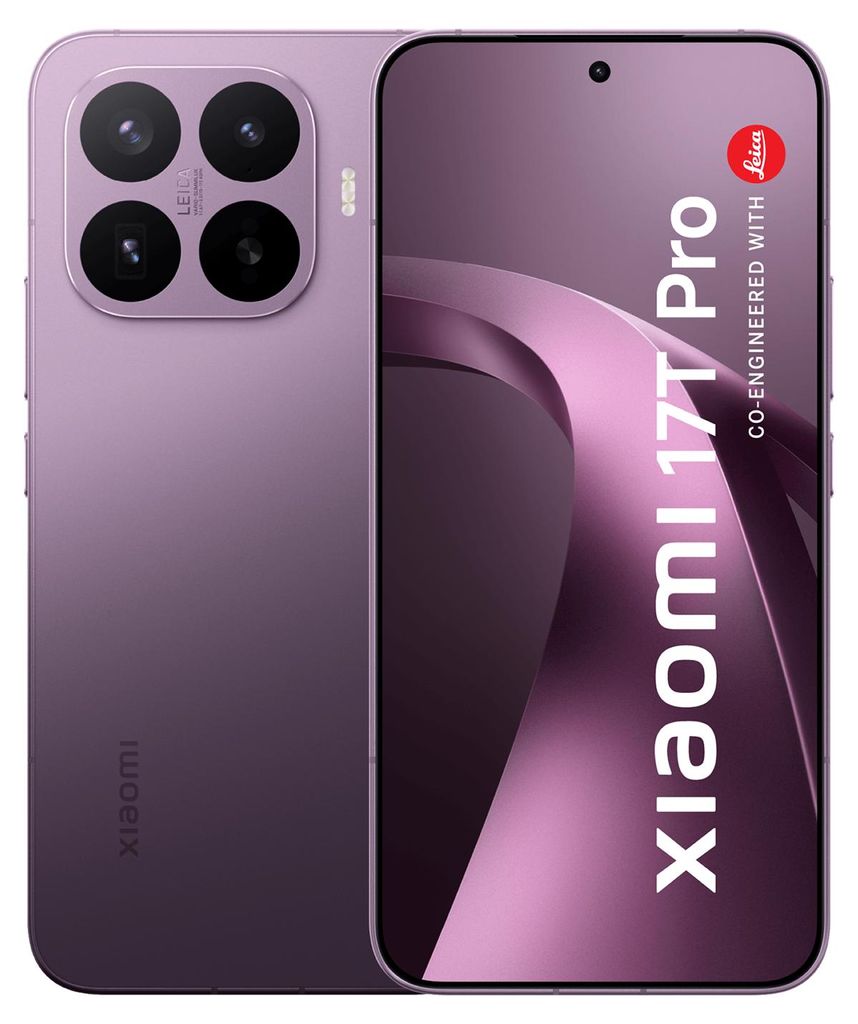 Xiaomi 17T Pro 6.83 Deep Violet - Smartphone - 1.000 GB Produktbild 