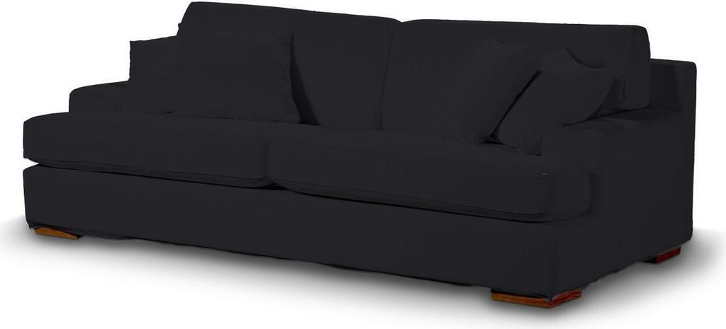 Dekoria Bezug für Göteborg Sofa, schwarz, Bezug für Göteborg
