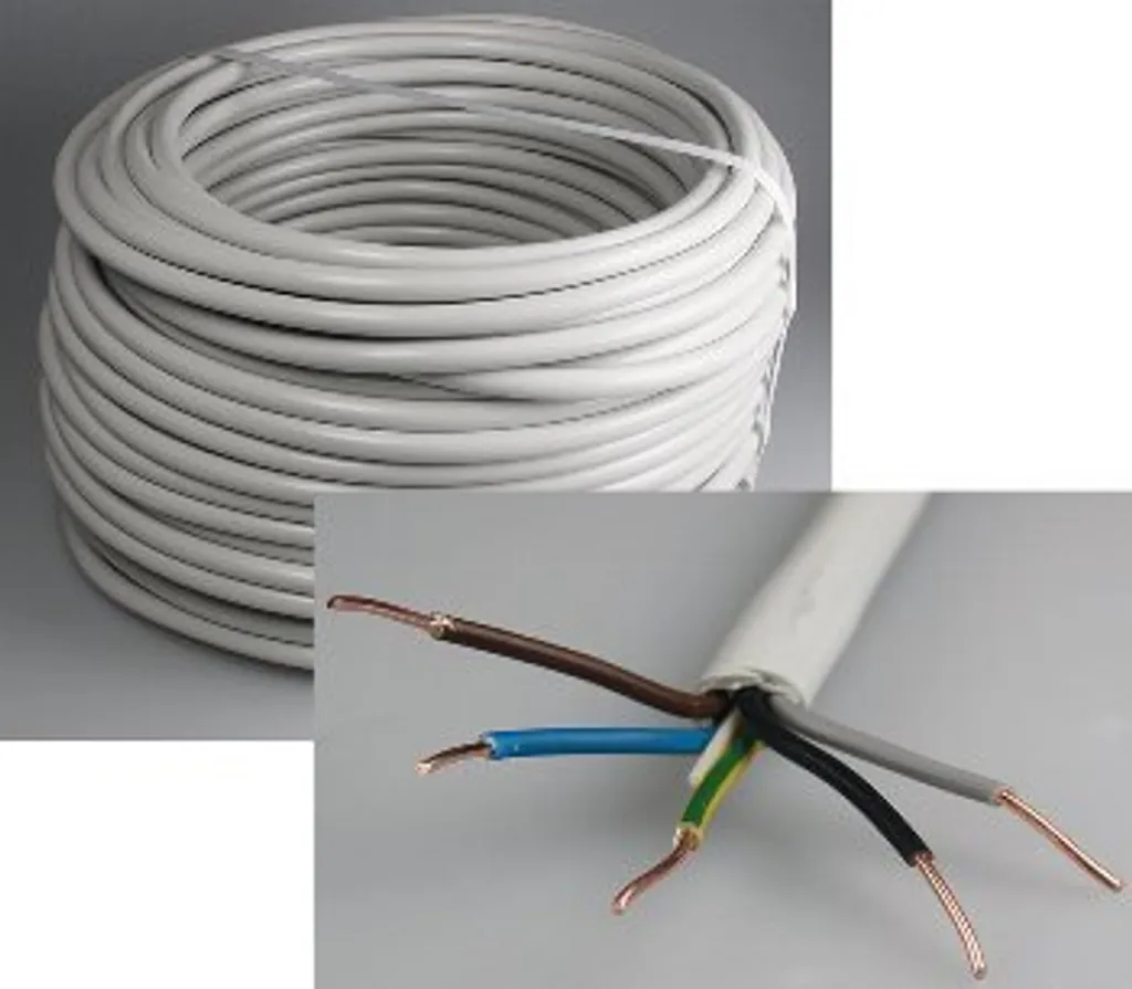 Cavo Elettrico Flessibile H05VV-F 25m - Matassa Professionale 3G1.5