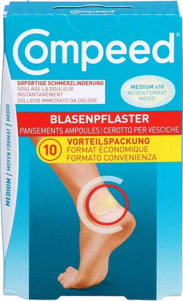 Compeed Blasenpflaster medium neu 10 St Produktbild 2