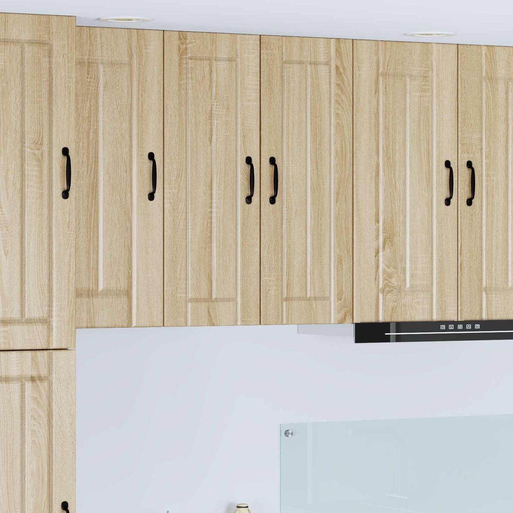 "Schlussverkauf" Küchenschrank 2 Stück - Buffetschrank/Sideboard Küche - Sonoma-Eiche 30x31x80 cm Holzwerkstoff C10008