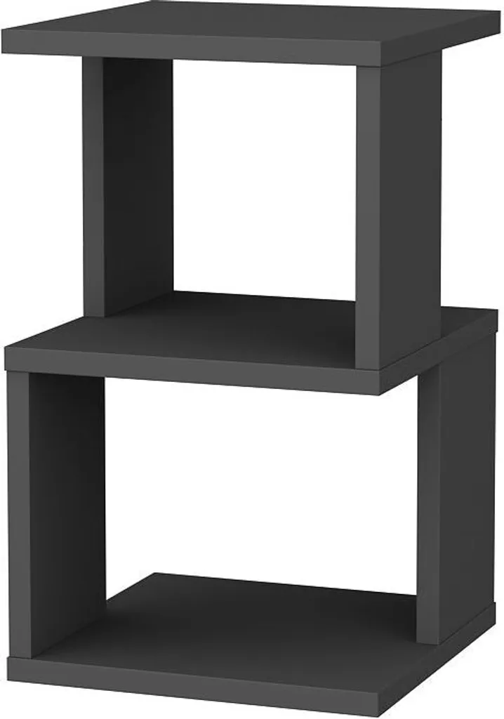 Table de nuit anthracite Carter Skye Decor compacte 30x50 cm - 4