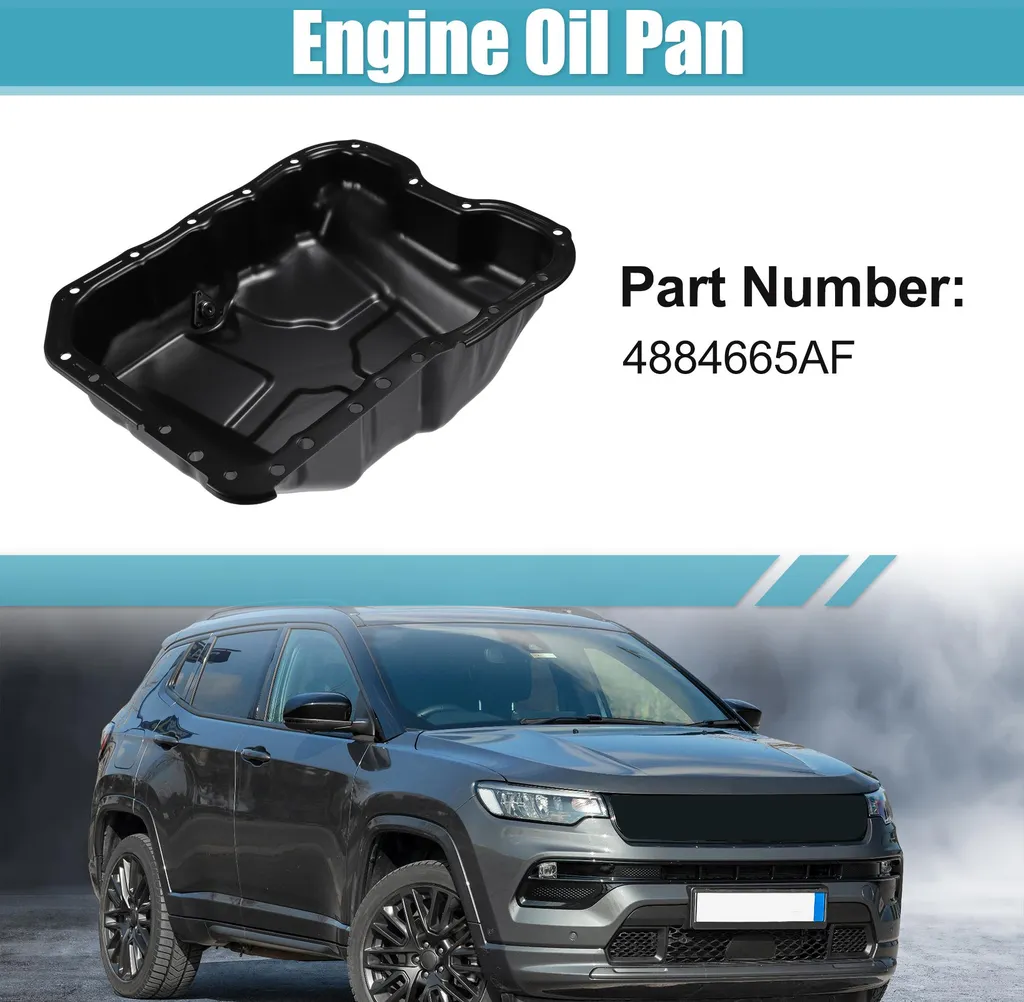Stop aux Fuites : Carter d'Huile 4884665AF pour Jeep Compass 2007-2017