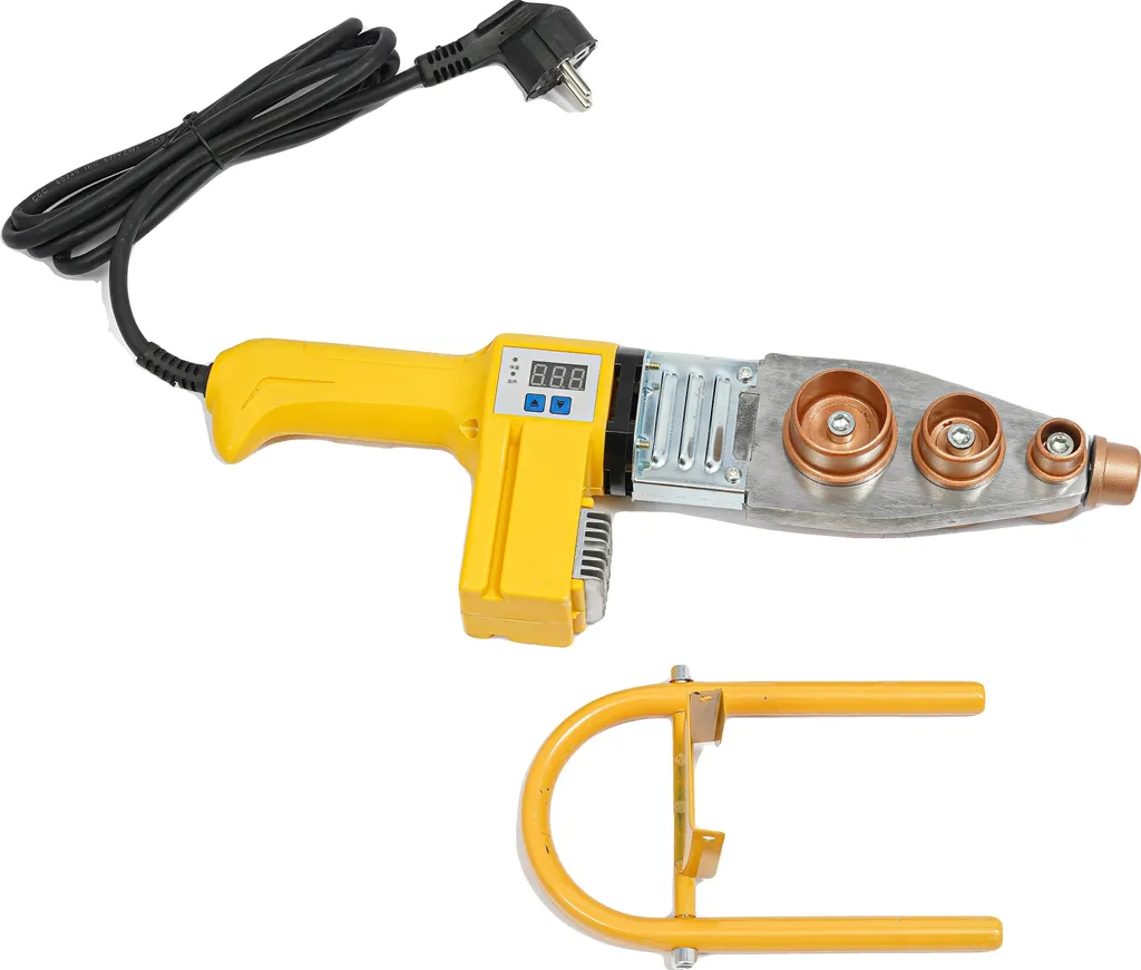 Soudeuse à air chaud haute précision jaune 220V pour travaux multiples