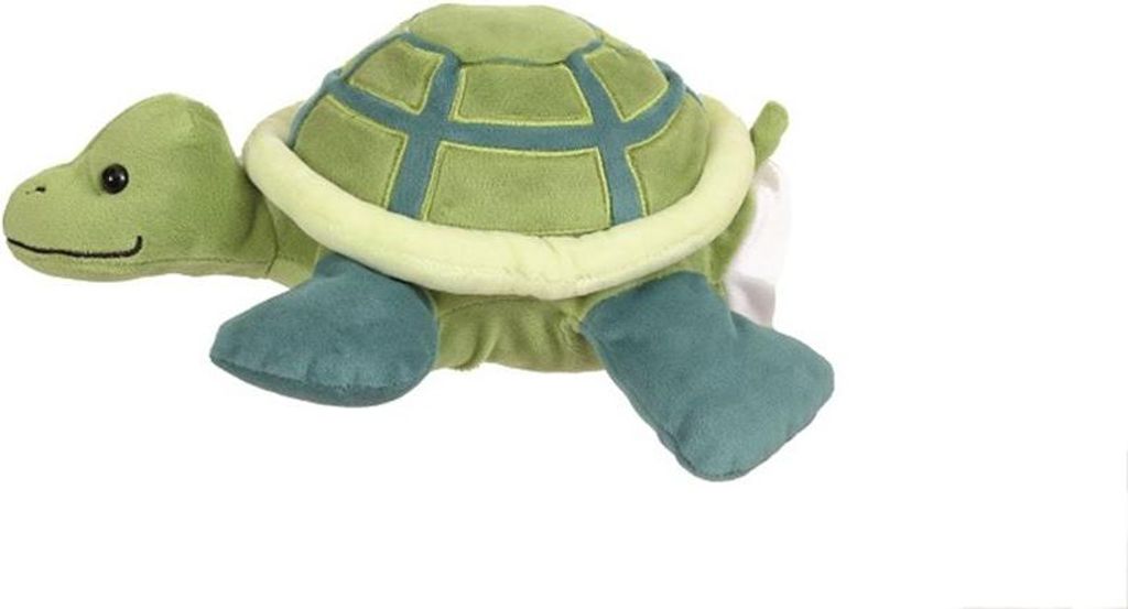 Egmont Toys Handpuppe Schildkröte 30 cm kuscheliges Spielzeug