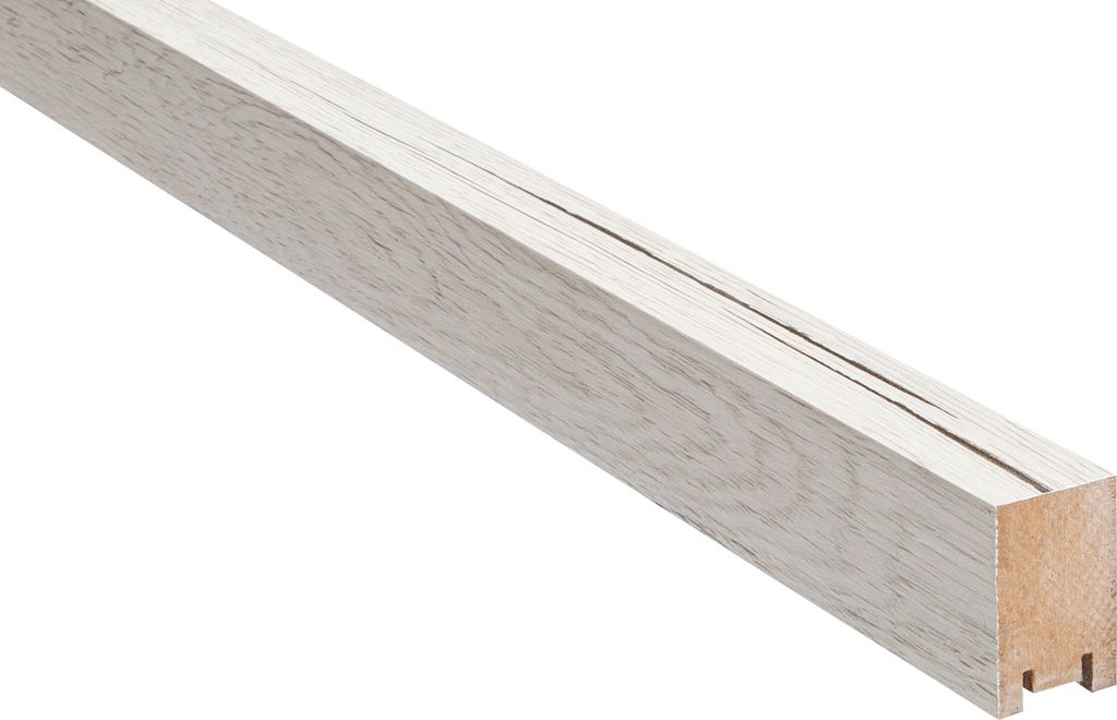 HEXIM 2,7m Lamellen MDF Holz - Lamellenwand Raumteiler Top Design Holzlamellen Wandverkleidung - (Musterstück - Eiche Sanremo) Wanddesign Raumtrenner