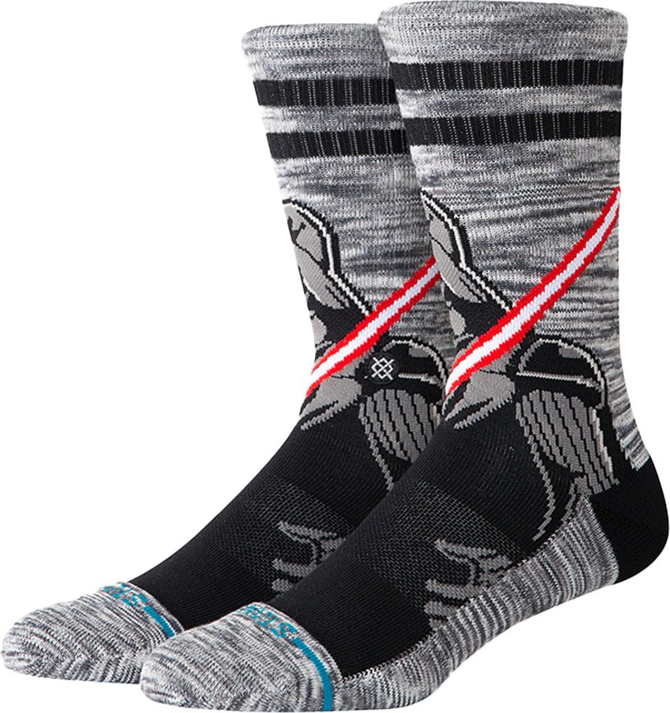 Stance Darth Crew Socken Star Wars Black Grey 1 Paar