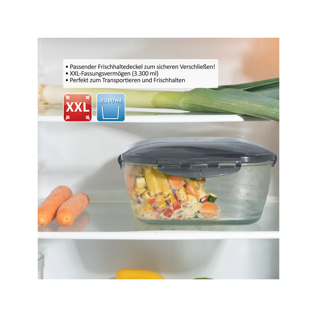 Nicer Dicer Chef Professional Tagliaverdure 23 Pezzi - Contenitore 5,2L Con Lame G-NOX In Acciaio - 2
