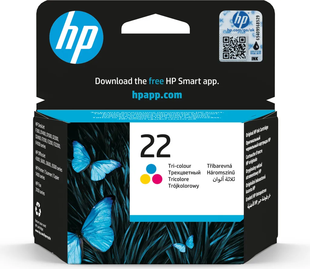 HP 22 Tricolore Originale C9352AE | Risparmio Reale e Durata - 3