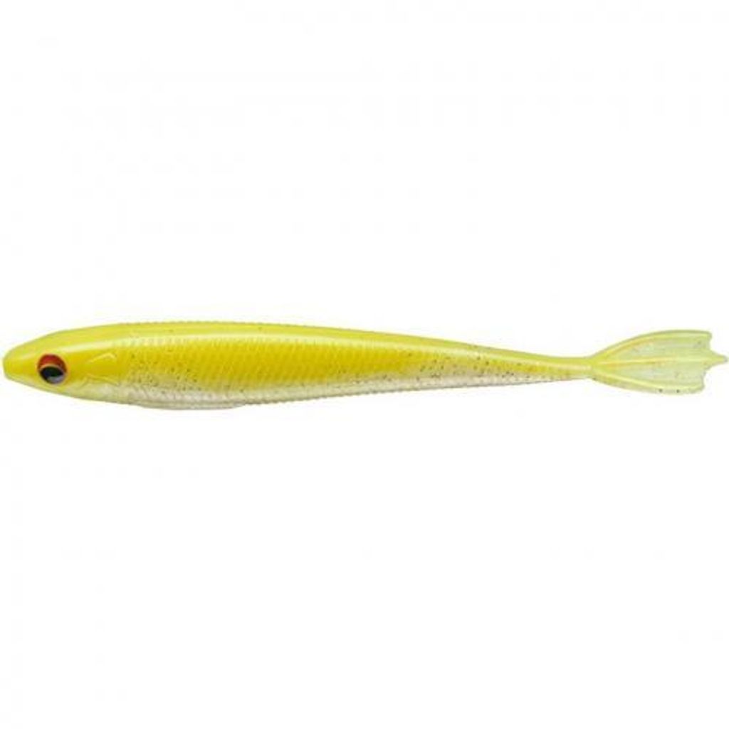 DAIWA Prorex Mermaid Shad DF 12,5 cm - UV Chartreuse Produktbild 