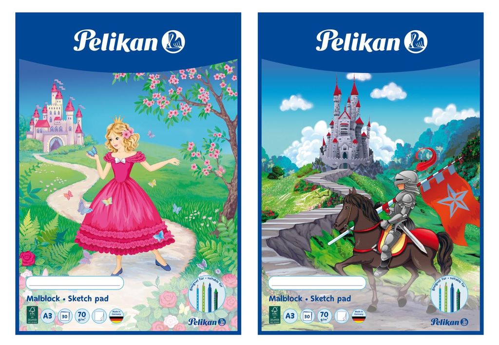 Pelikan 137661, Kunstpapier, 70 g/m², 30 Blätter Produktbild 
