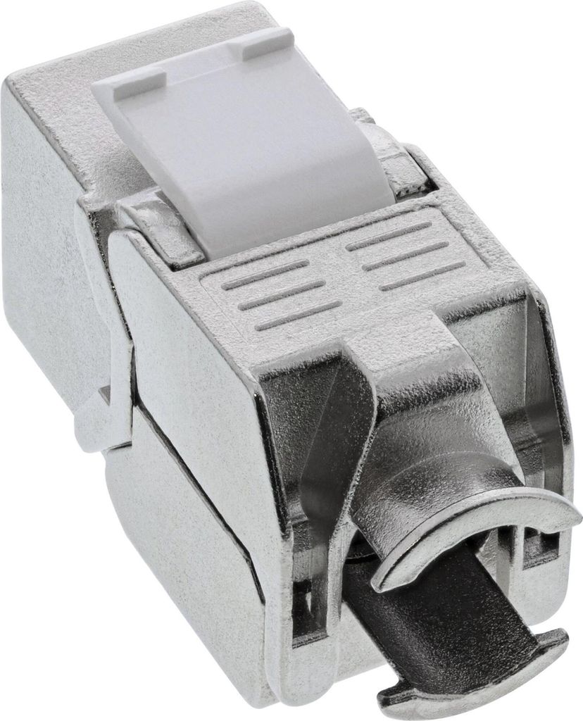 InLine Keystone RJ45 Buchse, SNAP-In, Cat.8.1, schmale Ausführung