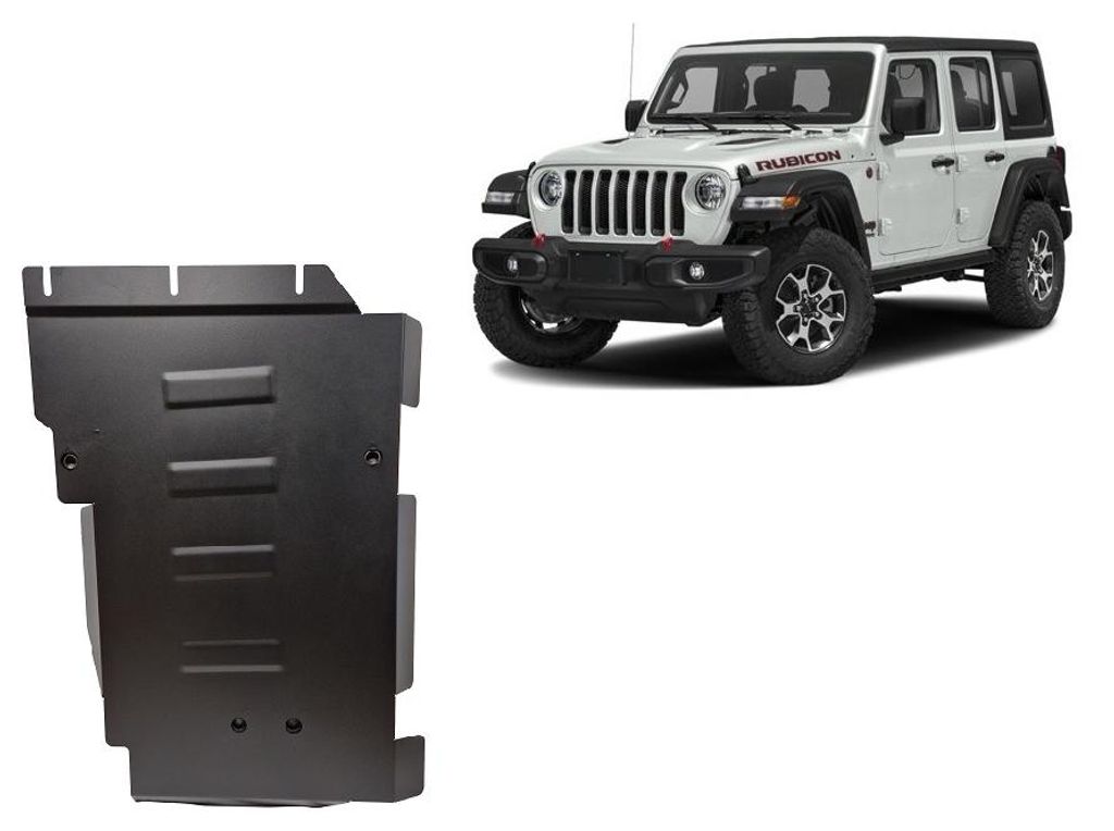 Ochranný kryt převodovky z oceli pro Jeep Wrangler - JL - Obrázek produktu 