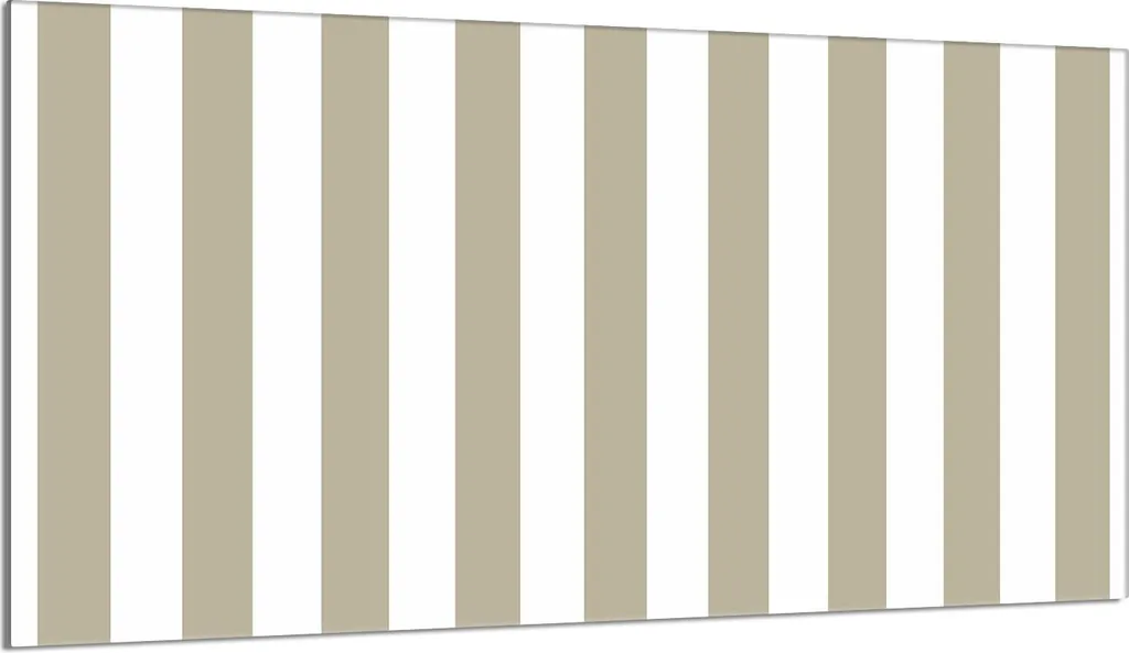 Copri Piano Cottura 90x52 Vetro Decorato Strisce Tagliere Universale