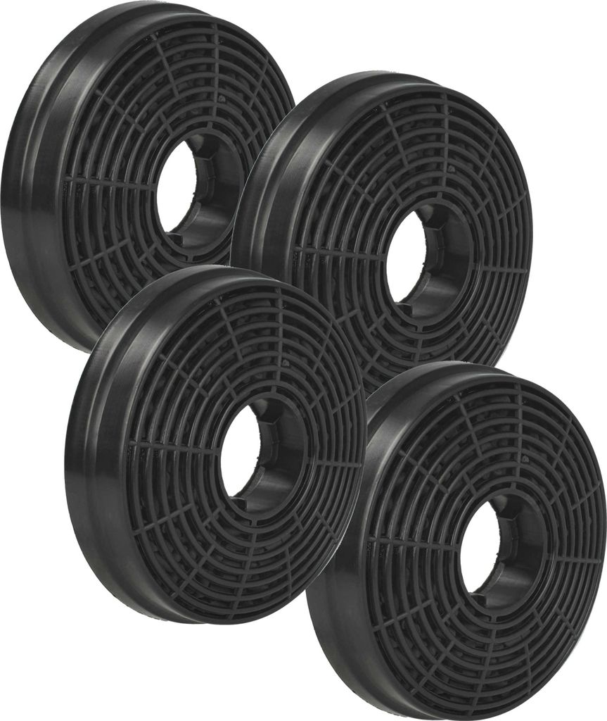 vhbw 4x Aktivkohlefilter Ersatz für Respekta MIZ0058 für Produktbild 