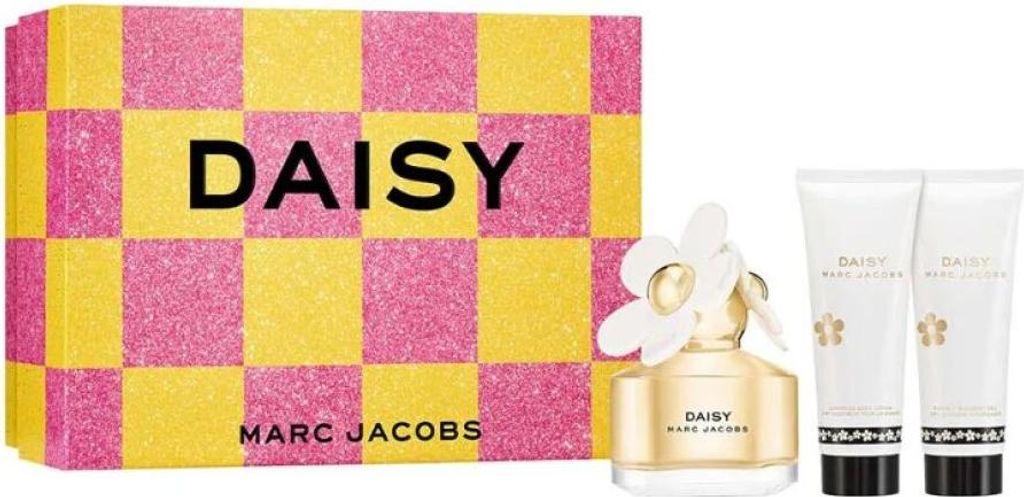 Marc Jacobs Daisy Eau De Toilette Spray 50 ml + body lotion 75 ml + shower gel 75 ml