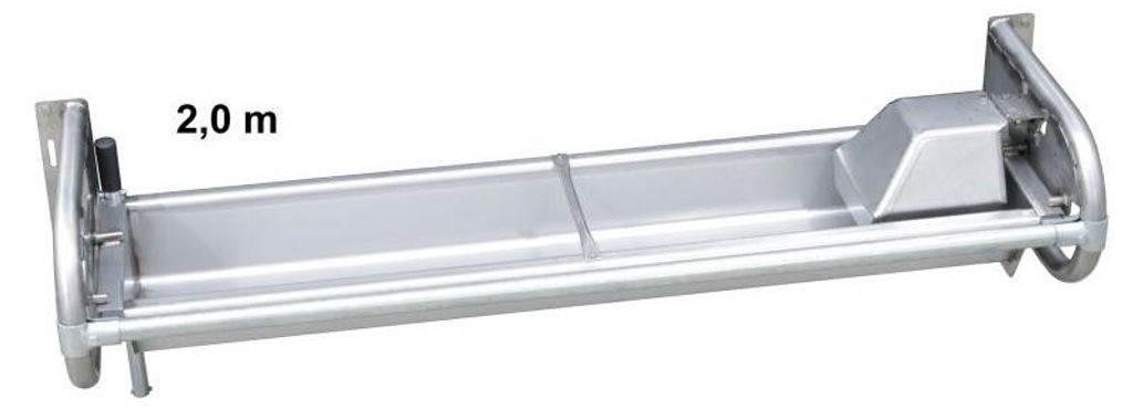 Suevia Flach-Schwenktrog 1,0m + Edelstahl- W.k. - 130.8561