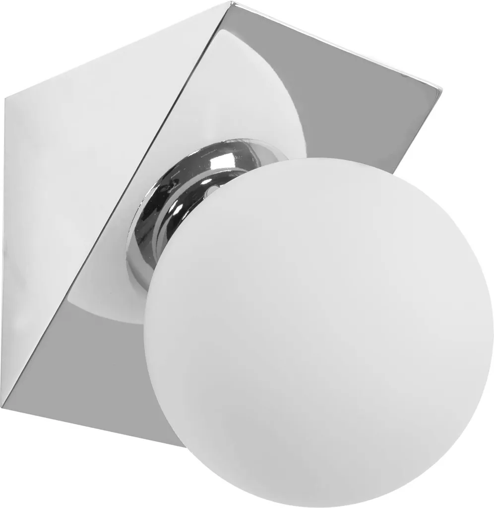Lampada Parete Toolight APP1225-1W Chrome | Attacco E27 Robusta