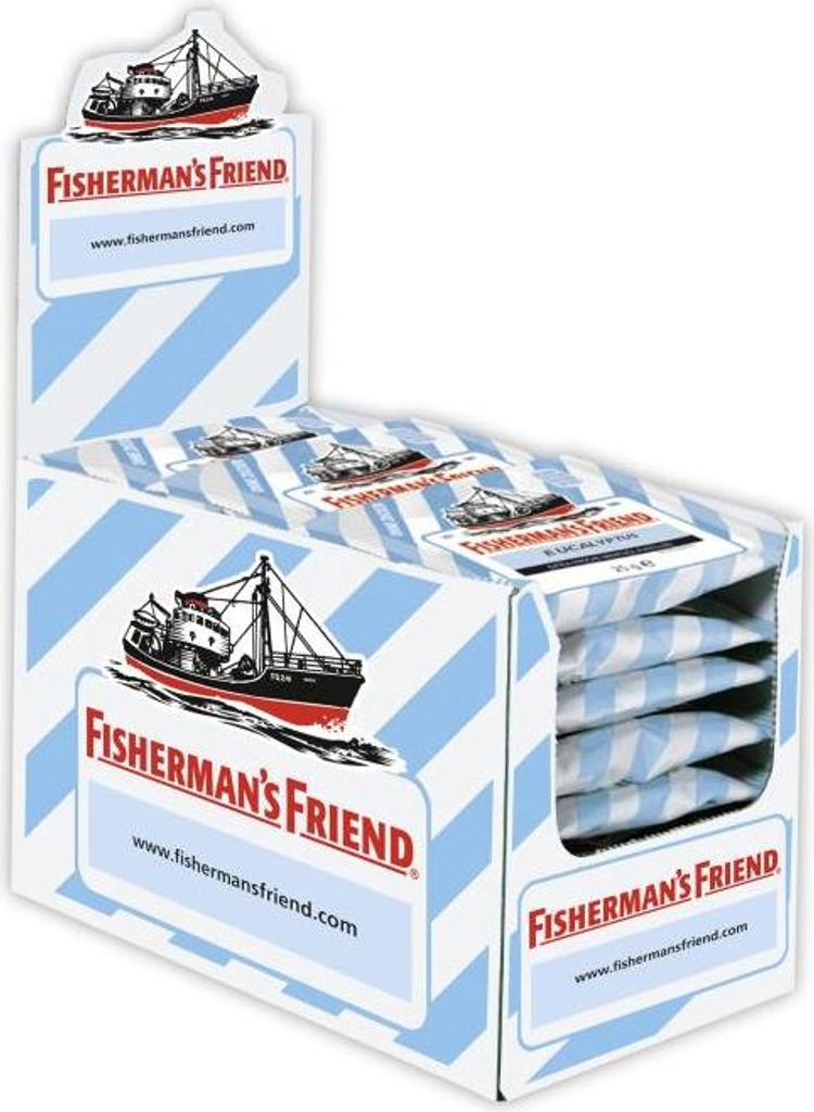 Fisherman's Friend Menthol-Pastillen Eucalyptus 24x 25g Produktbild 