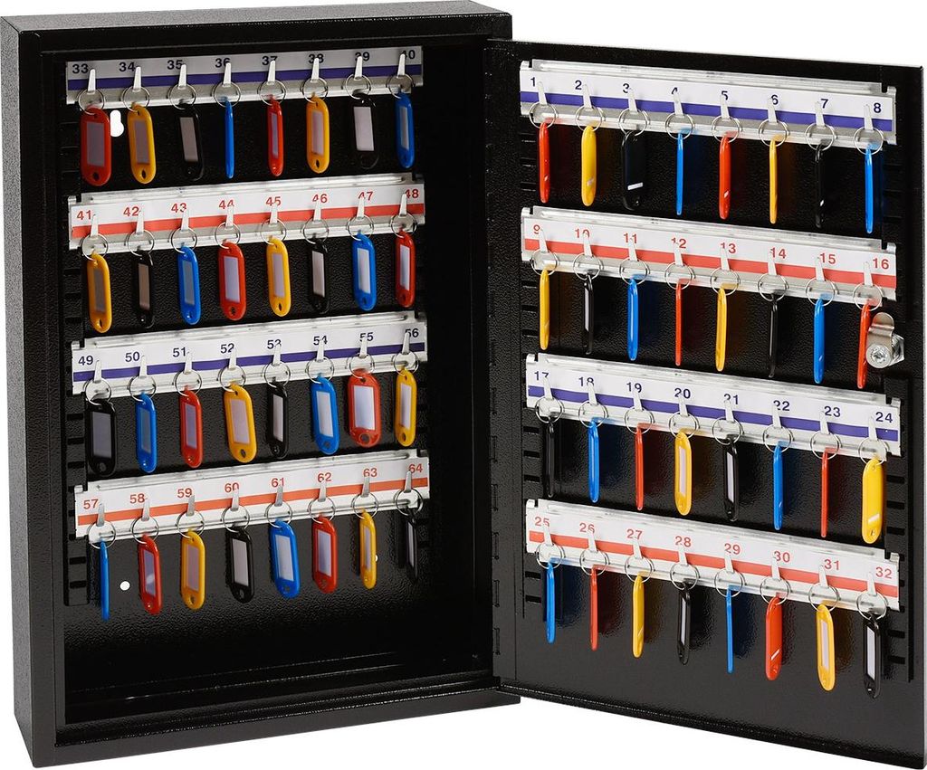 SEVICO Schlüsselkasten Schlüsselsafe Schlüsselkasten Schlüsseltresor+Schlüsselanhänger Schlüsselbox außen und innen F91-CZ