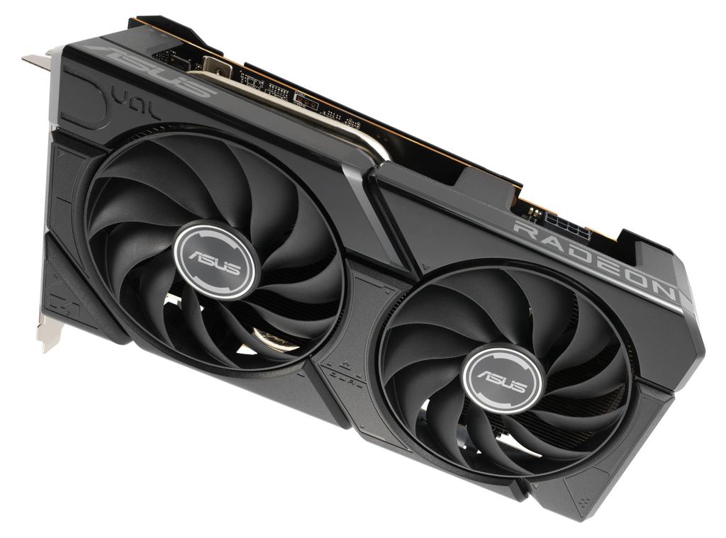 ASUS Dual -RX7600-O8G-EVO, Radeon RX 7600, 8 GB, GDDR6, 128 Produktbild 