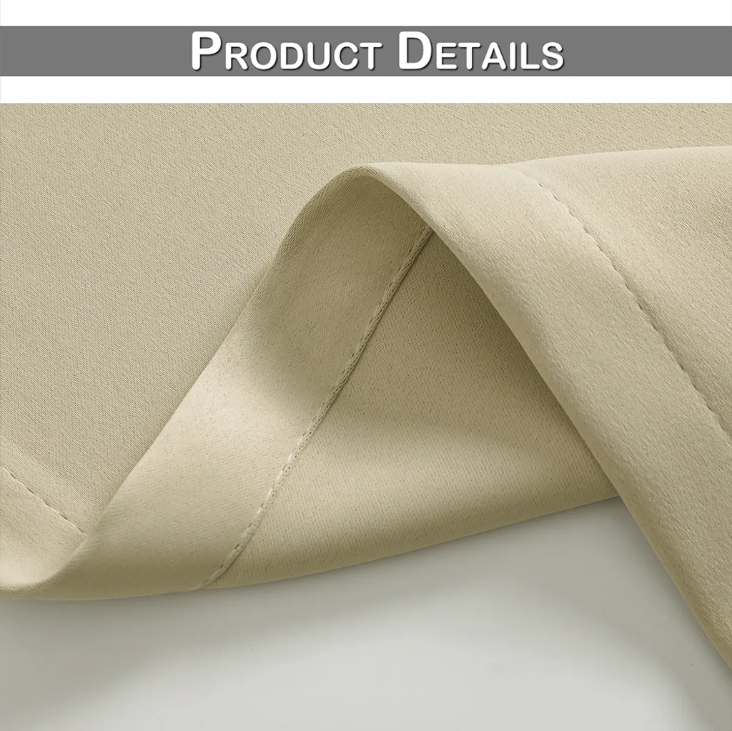 Tenda da Esterno Oscurante Termica 132x241 Beige - Uso Professionale - 7