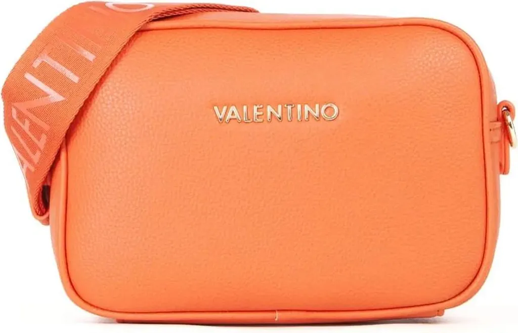 Sacoche Bandoulière Valentino Never Arancio pour Homme Style Urbain