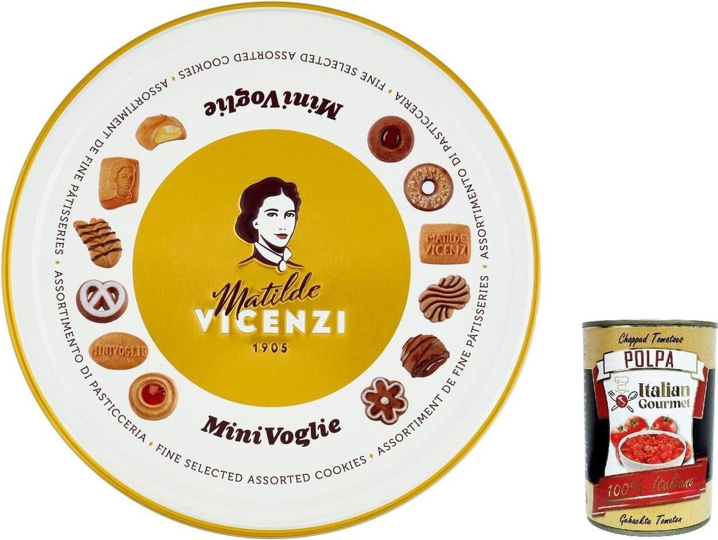 Matilde Vicenzi - Biscotti Minivoglie, Auswahl an Gebäck, Produktbild 
