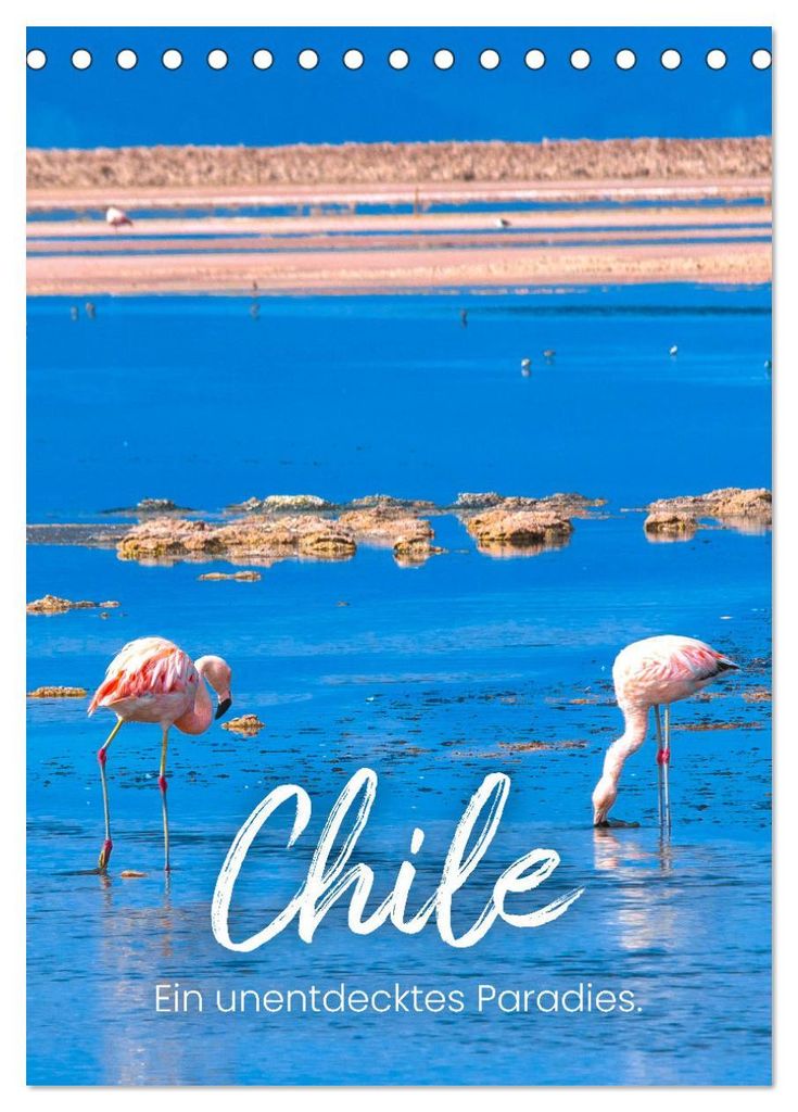 Chile - Ein unentdecktes Paradies. (Tischkalender 2027 DIN A5 hoch), CALVENDO Monatskalender