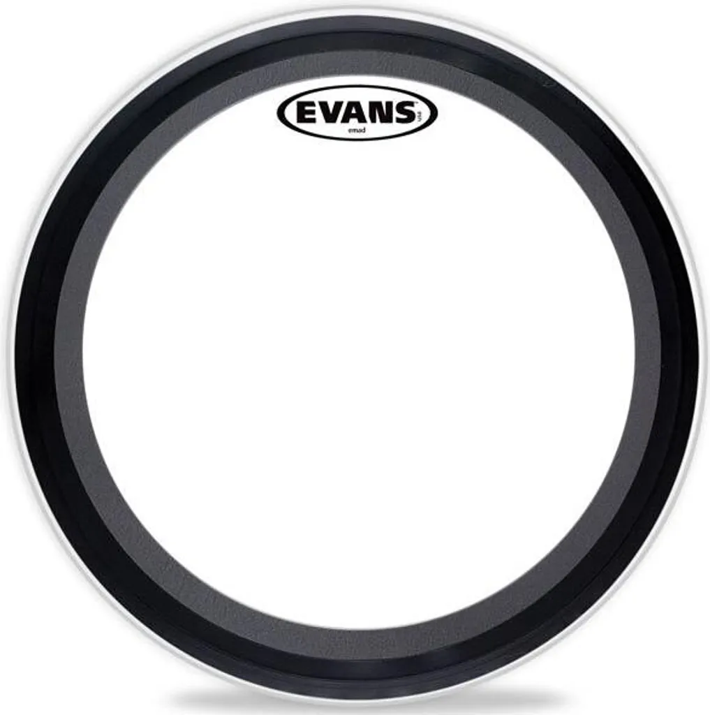 Evans EMAD Bassdrum Clear 20 Peau de Grosse Caisse Transparente BD20EMAD