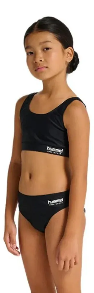 Bikini noir Hummel Hmljr Solid taille 116 en tissu stretch durable - 6