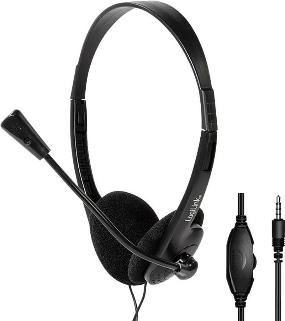 Offerta Cuffie LogiLink HS0055: Audio Stereo e Microfono Boom - Eco-Box - 5