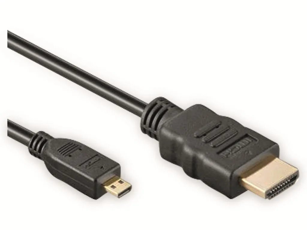 PureLink Cavo Micro HDMI 0,5m: Alta Velocità 4K per Video Professionali