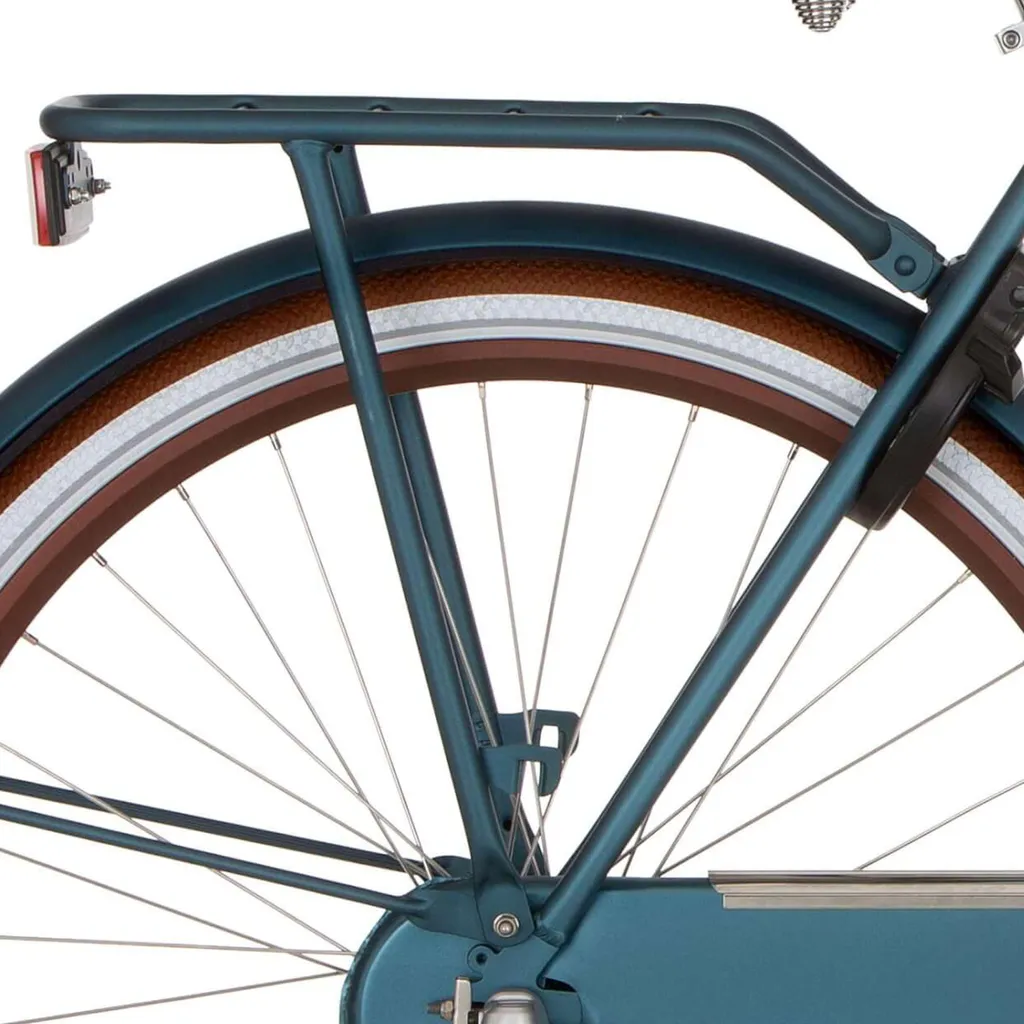 Porte-bagages arrière pour vélo de transport Cortina U4 57 Bleu Mat