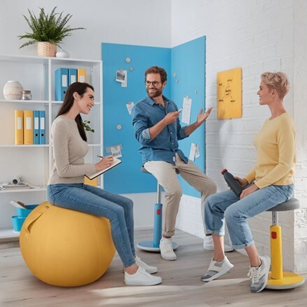Leitz Ergo Cosy Grey Indoor Round Obrázek produktu 7