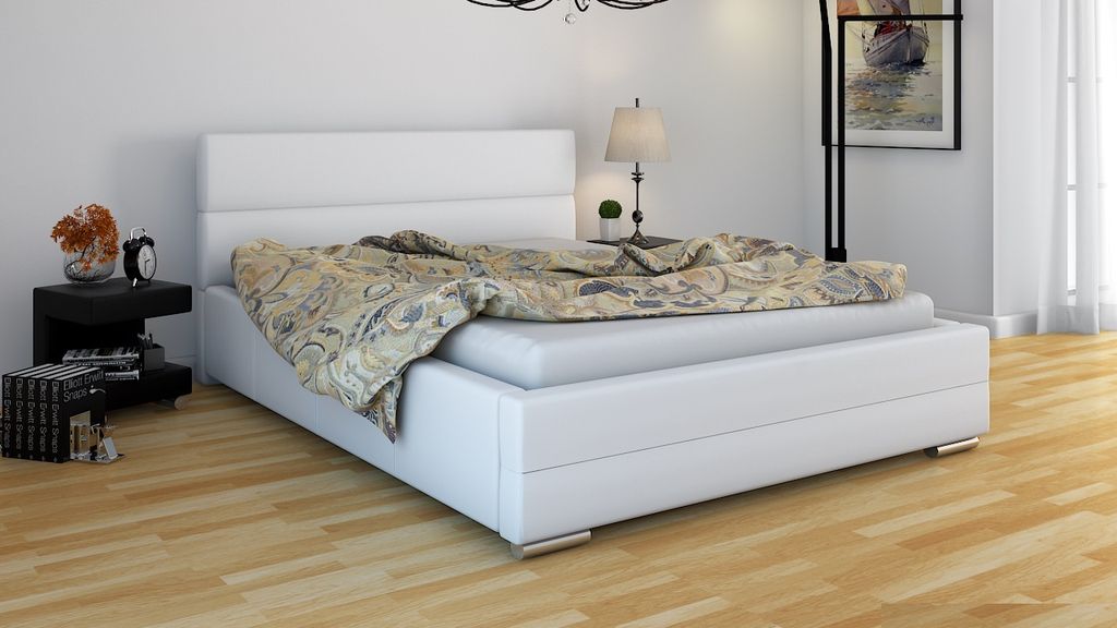 Polsterbett Bett Doppelbett PIERO XS 160x200cm inkl.Lattenrost