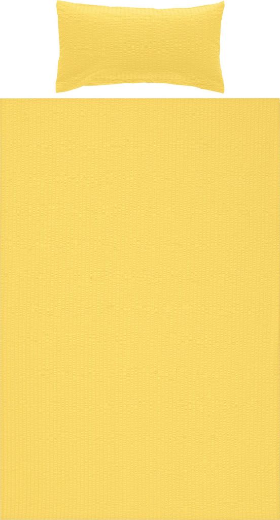 Erwin Müller Bettwäsche Rosenheim" gelb 1x 135x200 cm + 1x 40x80 cm"