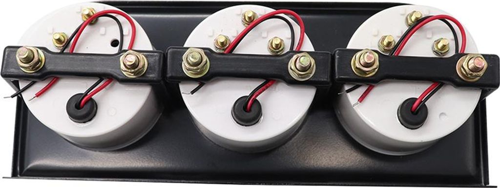 3-in-1-Set mit drei Messgeräten, 12 V, LED-Hintergrundbeleuchtung, hohe Empfindlichkeit, Genauigkeit, Öldruck, Wassertemperatur, Voltmeter