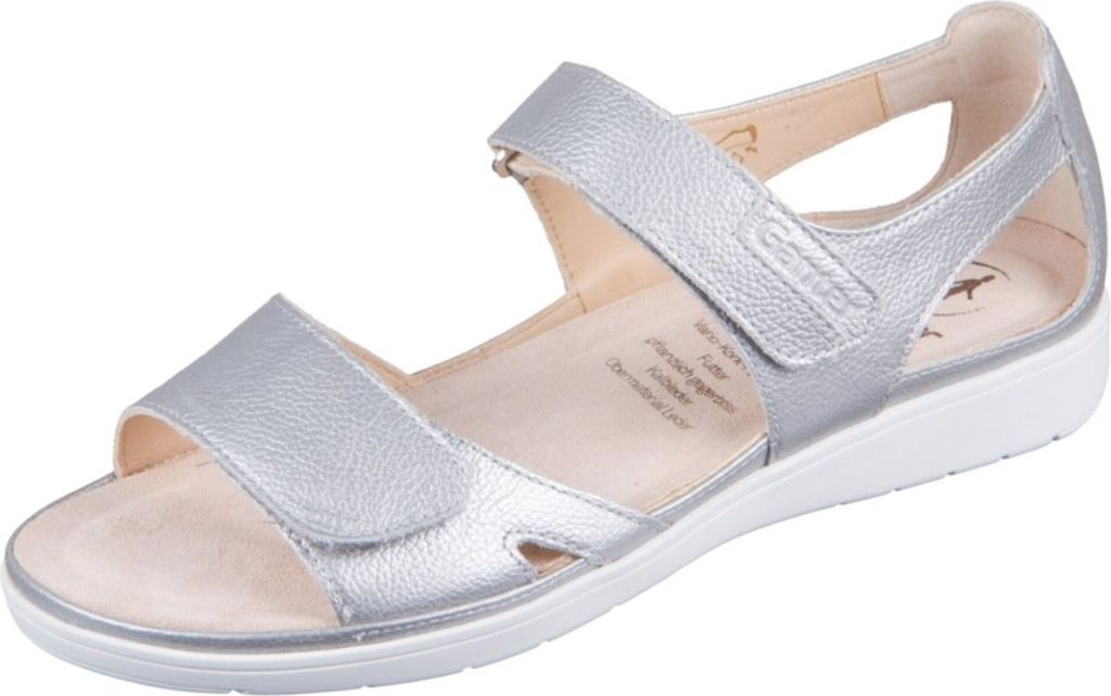 Ganter Komfort Sandalen Damen 31373539393434 Silber 41 EU