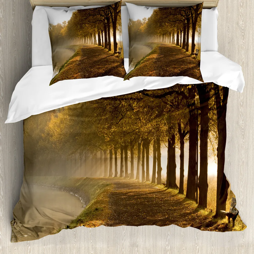 Set Copripiumino Antiacaro ABAKUHAUS 155x220cm + Federa - Sicuro