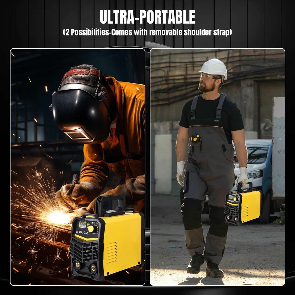 Poste de soudage portable 250A à puissance réglable - Technologie ARC - 3