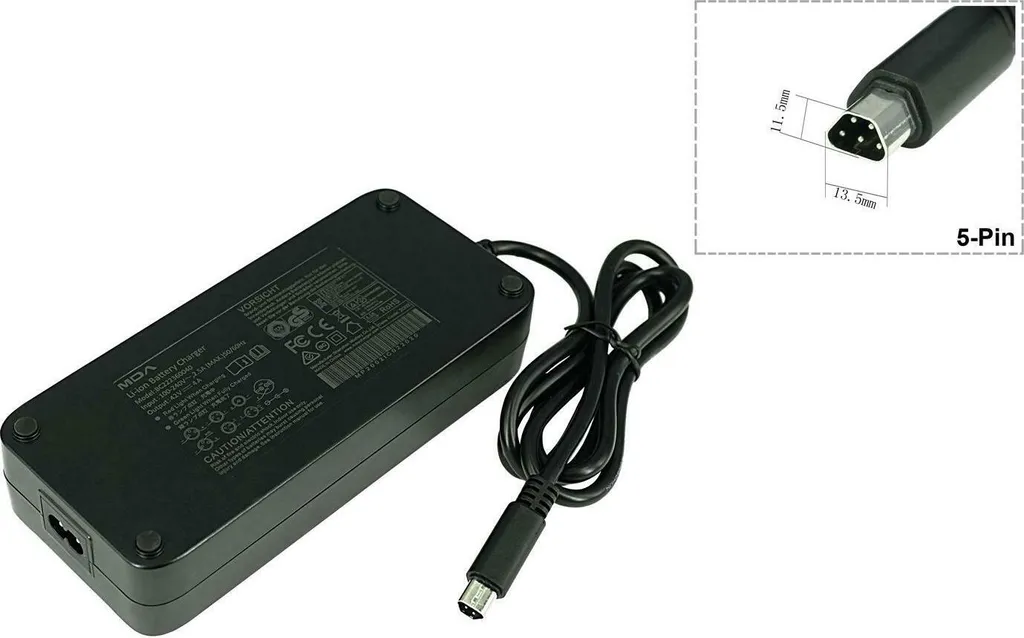 Chargeur Rapide 42V 4A Vélo Électrique pour Olympia Speedster GT