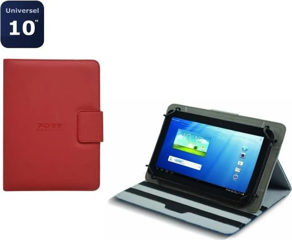 Cover Tablet 10 Pollici Universale Rossa | Ideale per Famiglia e Bambini