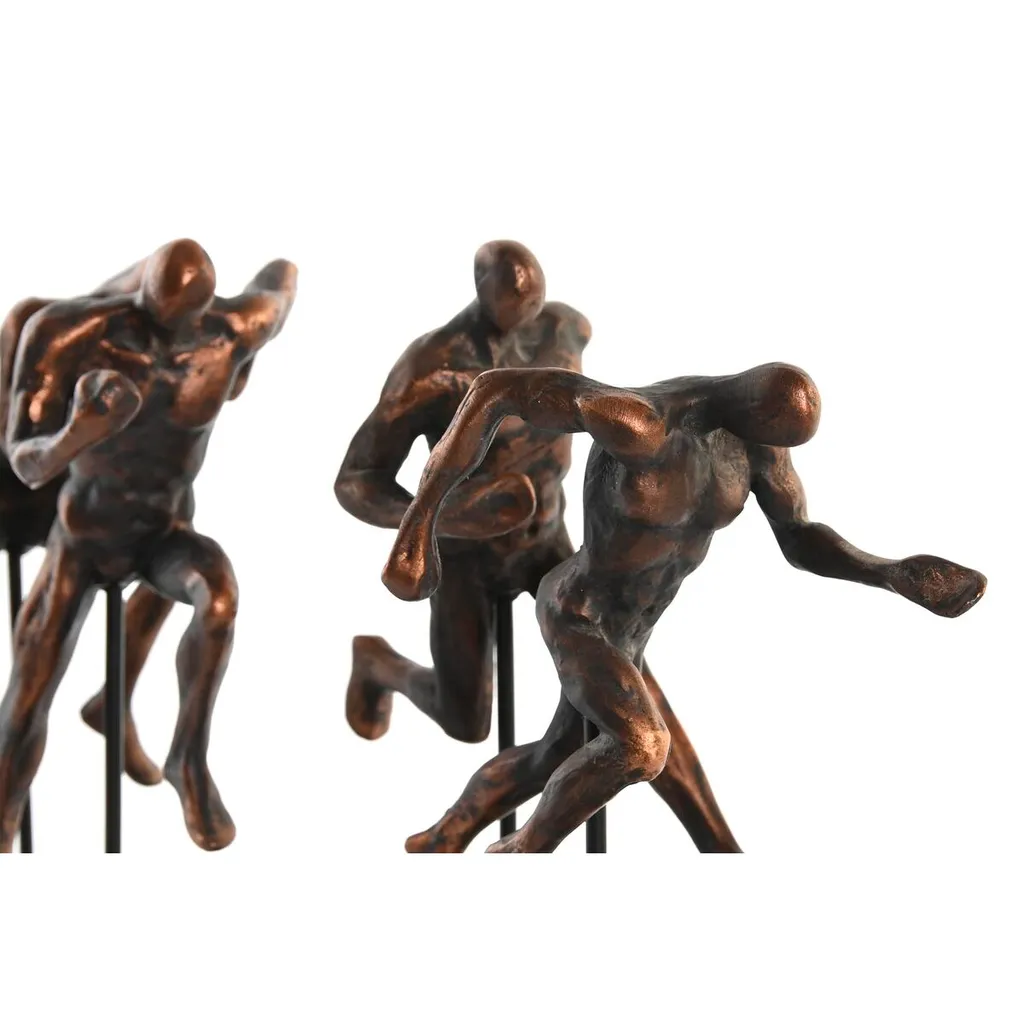 Figurine moderne cuivre DKD Home Decor pour dynamiser une déco trop sobre