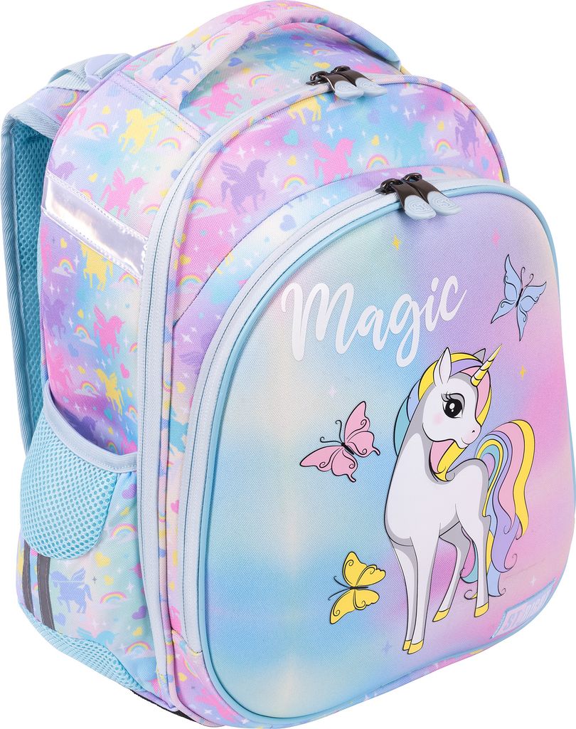 Kinder Schulrucksack Schulranzen Hartschale Einhorn St. Produktbild 