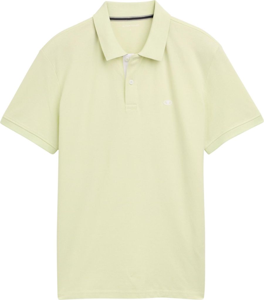 TOM TAILOR Polo Shirt mit Logostickerei BASIC POLO WITH CONTRAST Größe: XXL