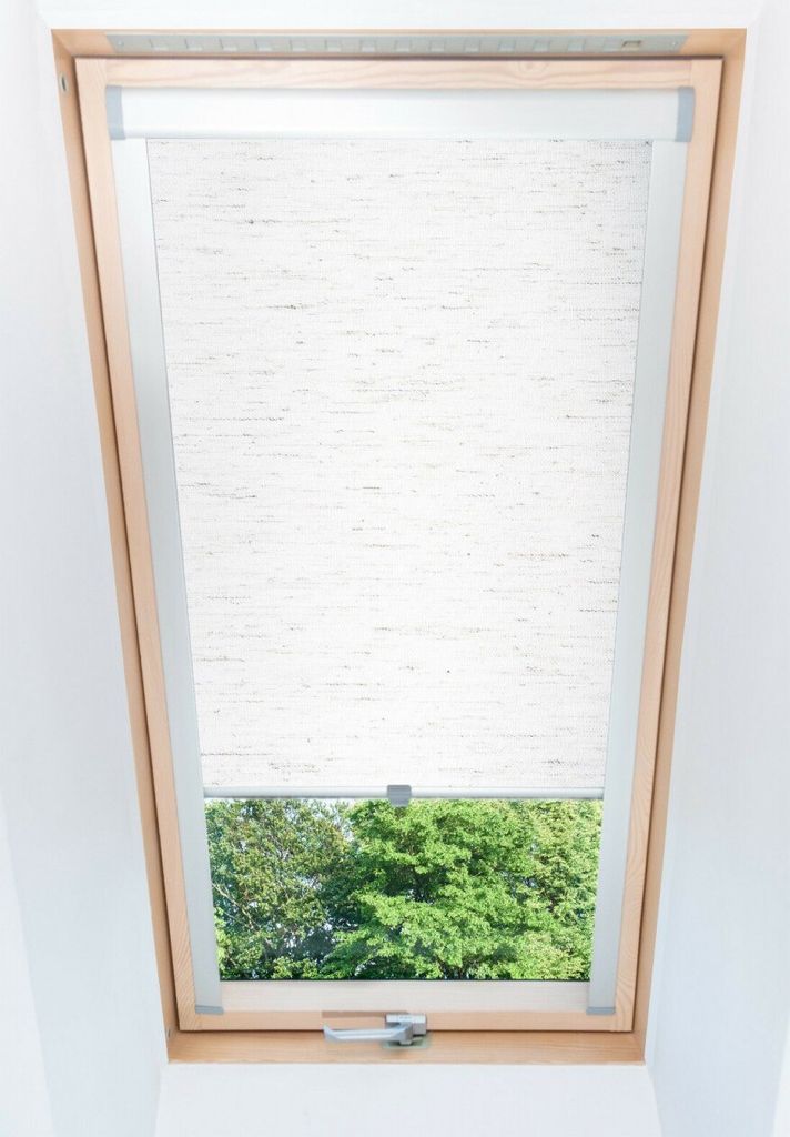 Velux F06 Dachfensterrollo Thermo verdunkelnd natur