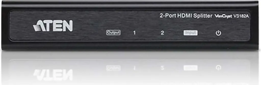 Séparateur HDMI 4K double sortie mâle femelle pour double écran de PC