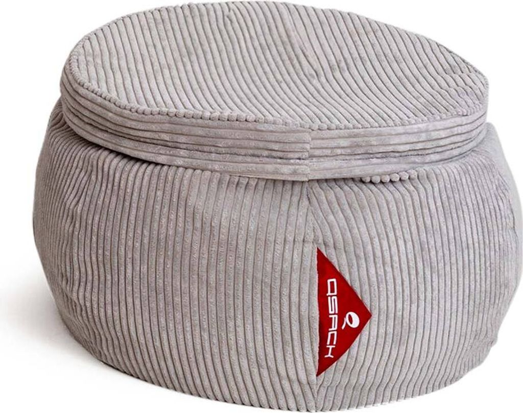 Butterfly Pouf - Hellgrau, Premium